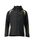 Hard Shell Jacke, wasserdicht – schwarz/hi-vis gelb