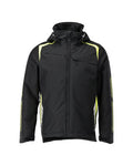 Winterjacke mit CLIMASCOT®-Futter – schwarz/hi-vis gelb