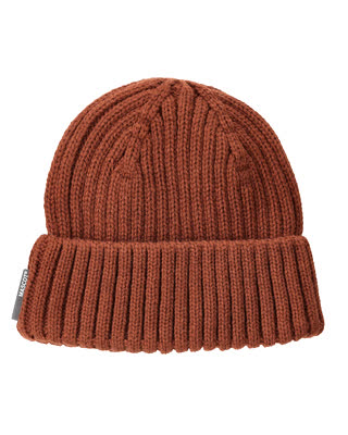 Strickmütze – Herbstrot
