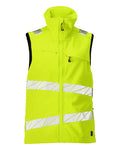 Softshellweste – hi-vis gelb