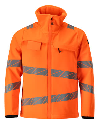 Softshell Jacke – hi-vis orange