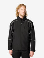 Dirk Softshelljacke 78519 – Schwarz