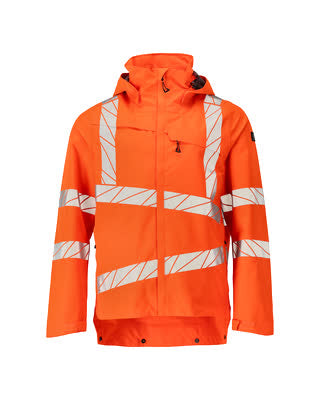 Hard Shell Jacke mit leichtem Futter – hi-vis orange