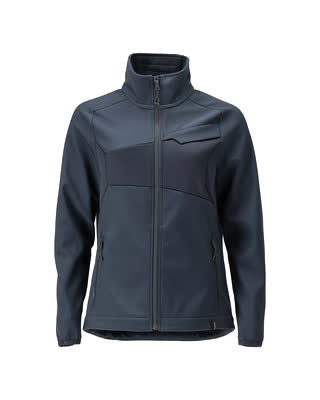 Softshell Jacke, Damenpassform – schwarzblau