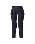 Hose mit Hängetaschen, Stretch-Einsätze – schwarzblau