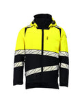 Winterjacke mit CLIMASCOT®-Futter – schwarz/hi-vis gelb