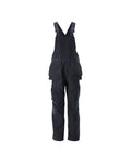 Latzhose, Knietaschen, Stretch-Einsätze – schwarzblau