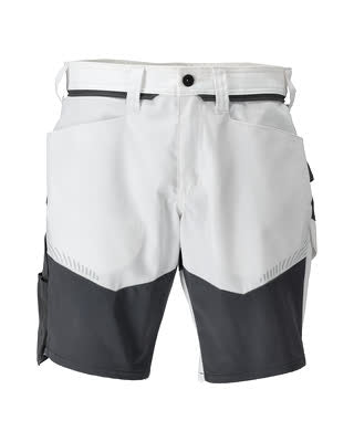 Shorts, geringes Gewicht – weiss/Anthrazitgrau