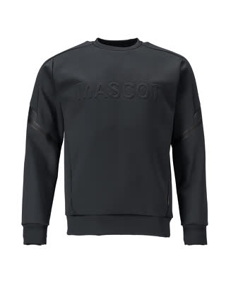Sweatshirt mit MASCOT-Logo – schwarzblau