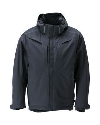 Winterjacke mit CLIMASCOT®, wasserdicht – schwarzblau