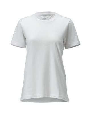 T-Shirt, Damenpassform – weiss