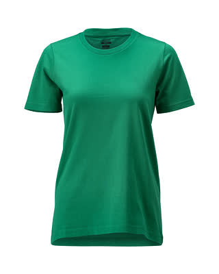 T-Shirt, Damenpassform – grasgrün