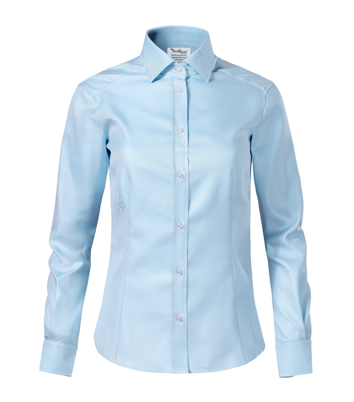 Hemd Damen Journey 265 – blau/weiß gestreift