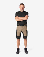 Kim Arbeitsshorts 123130 – Beige-schwarz