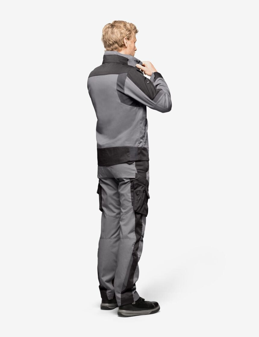 Frank Arbeitsjacke 125900 – Grau-schwarz