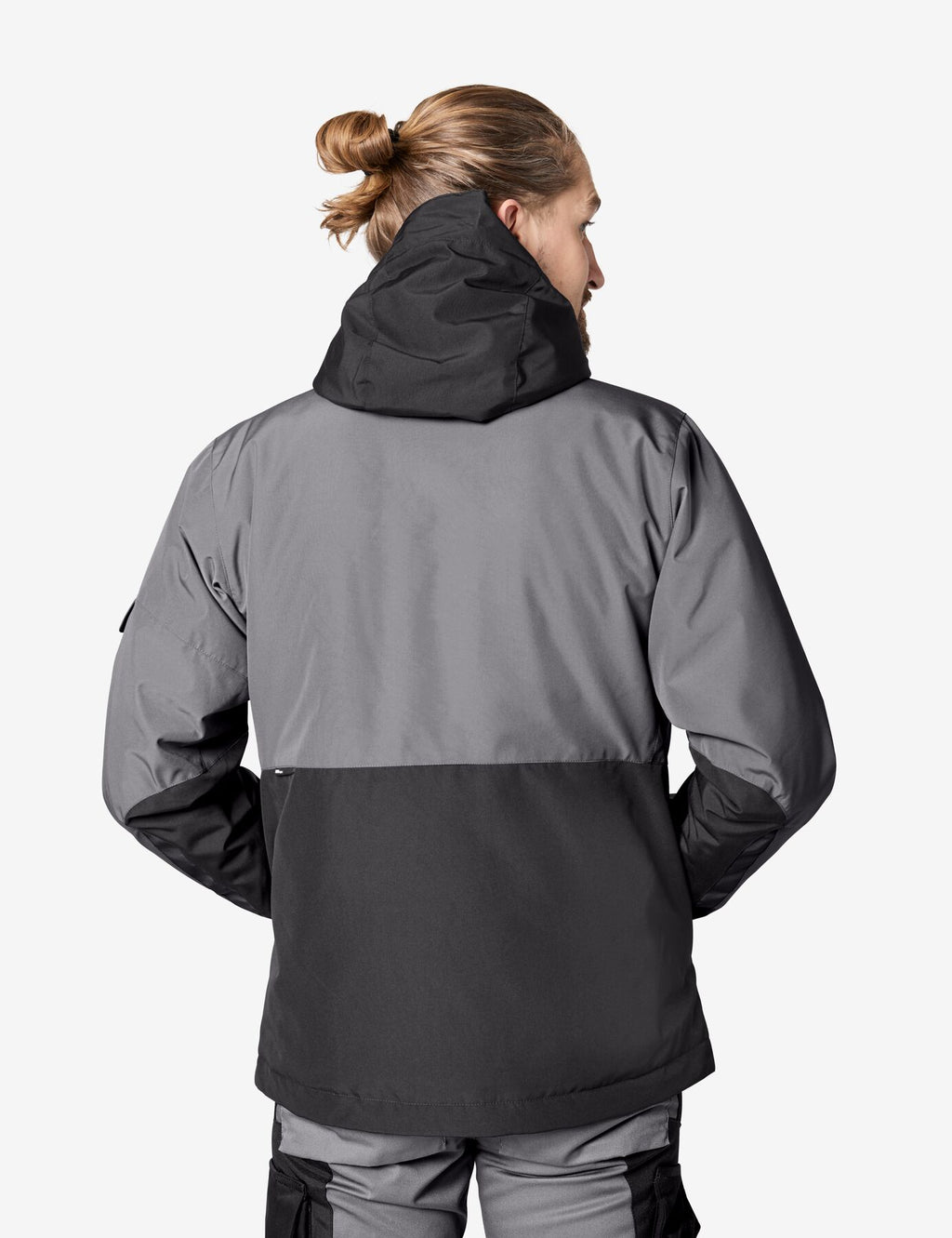 Georg Arbeitsjacke 80101 – Grau-schwarz