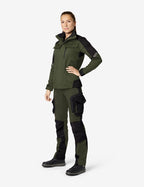 Andrea Arbeitsjacke 125950 – Oliv-schwarz