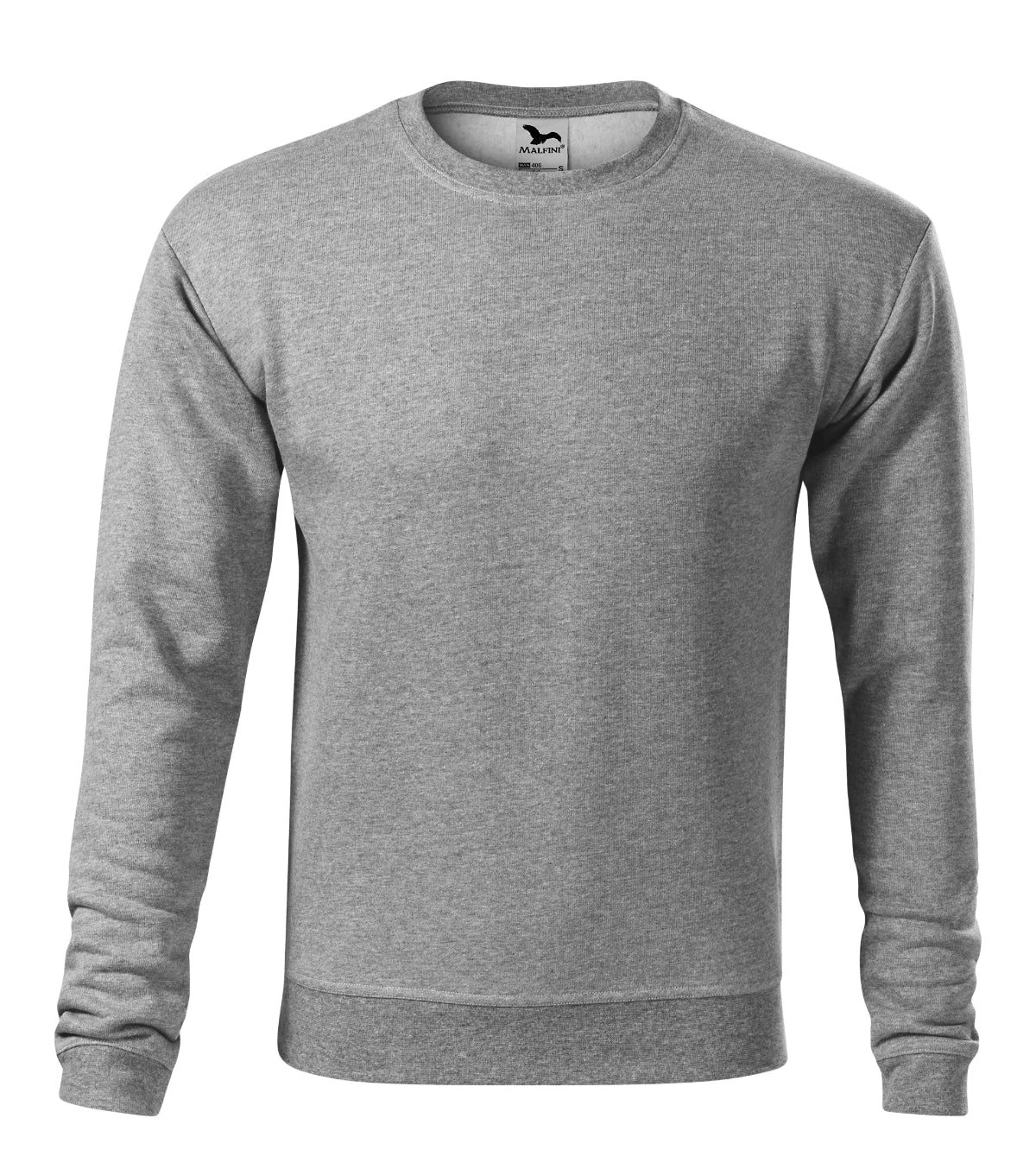 Sweatshirt Herren/Kinder Essential 406 – dunkelgrau meliert