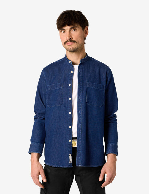 Alfred Hemd 90533 – Indigoblau