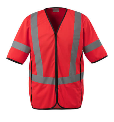 Verkehrsweste – hi-vis rot