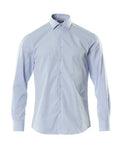 Hemd Poplin, moderne Passform – hellblau