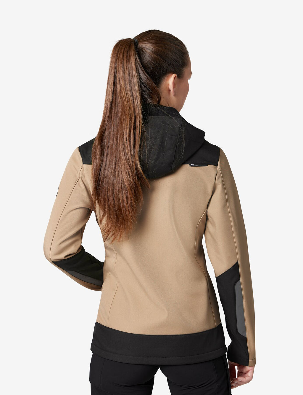 Julia Softshelljacke 79120 – Beige-schwarz