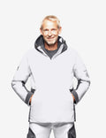 Georg Arbeitsjacke 80101 – Weiß-anthrazit