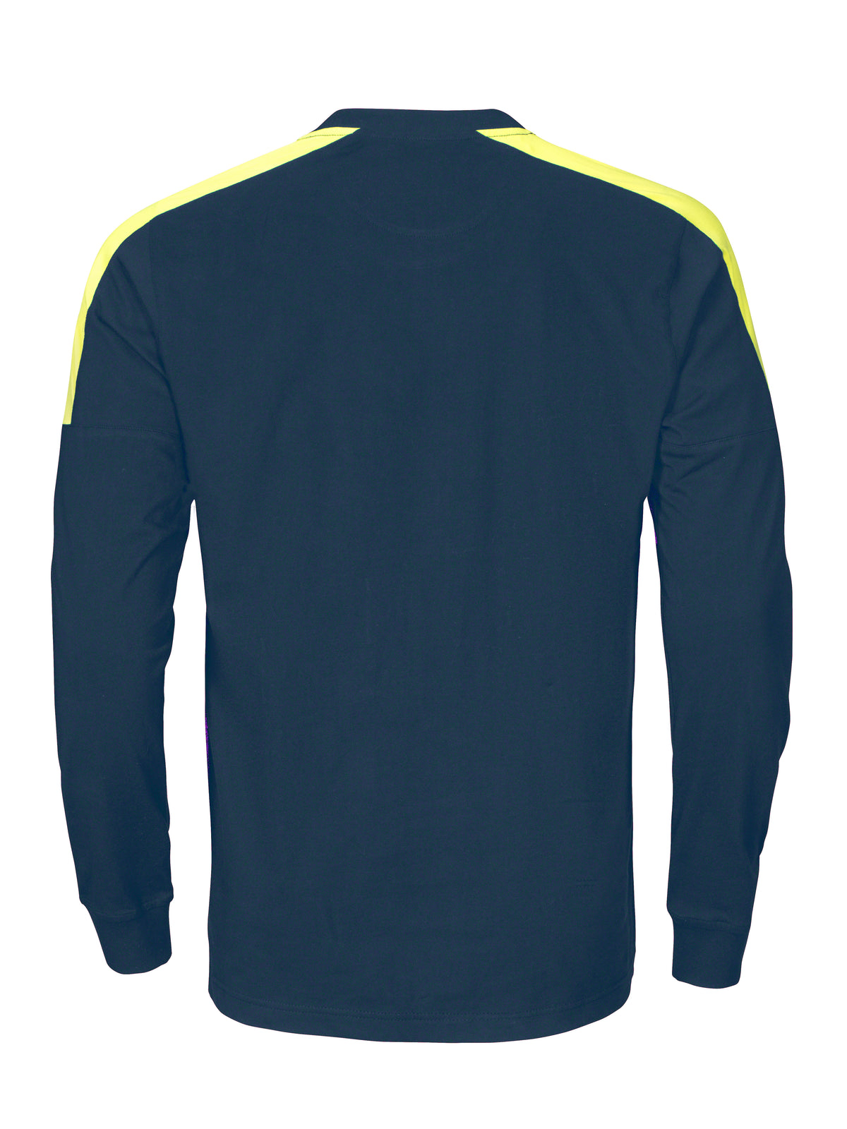 Langarm T-Shirt 2020 – Marine/Gelb