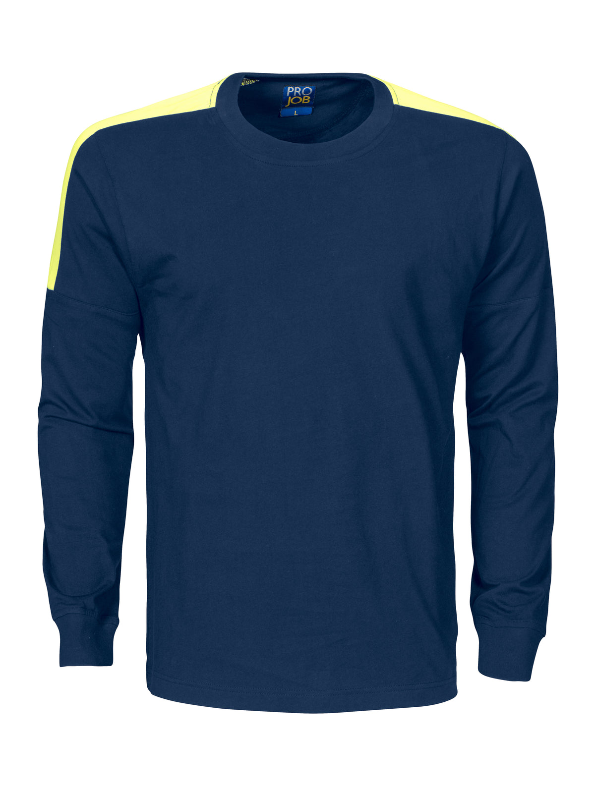Langarm T-Shirt 2020 – Marine/Gelb