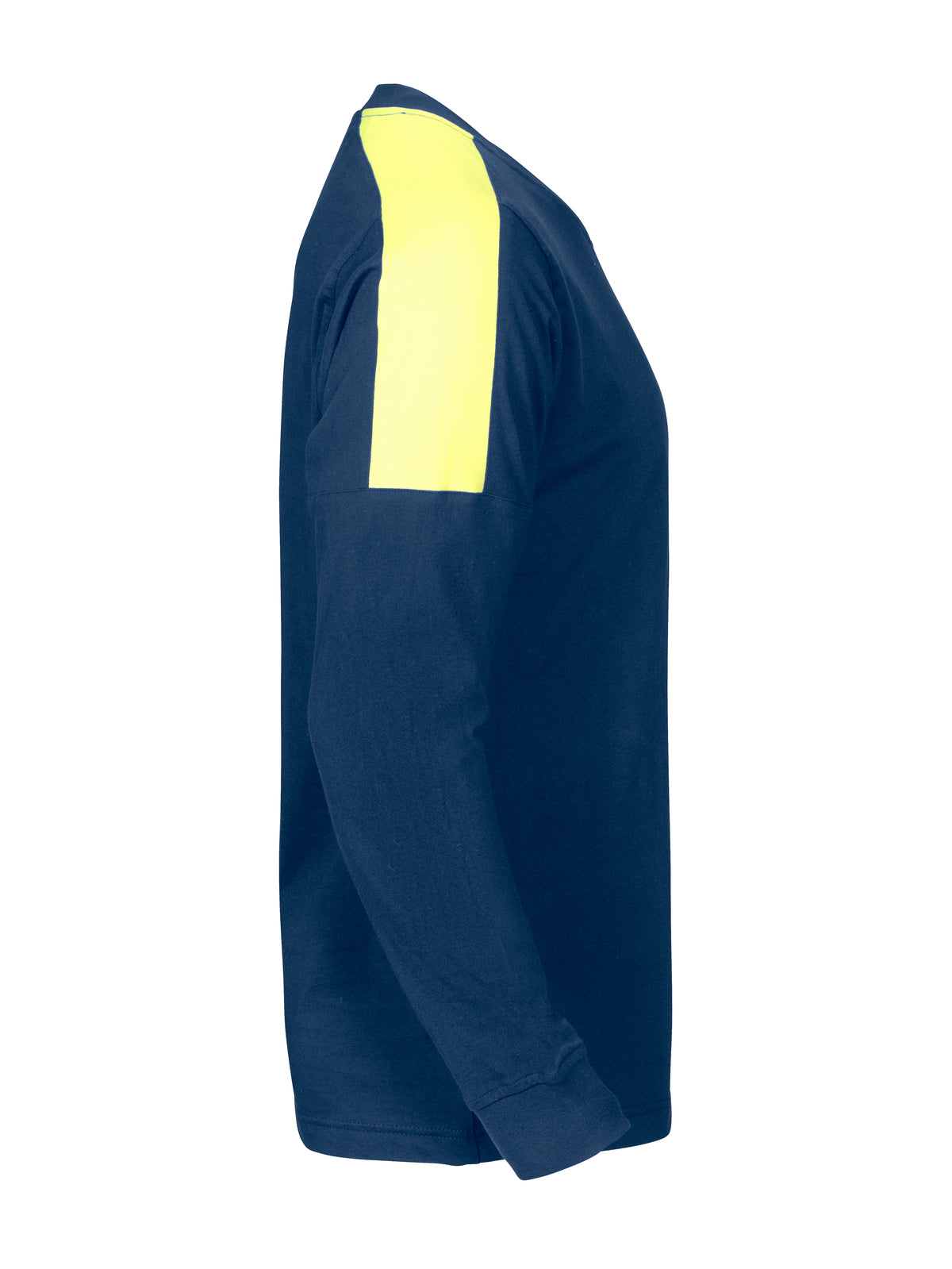 Langarm T-Shirt 2020 – Marine/Gelb