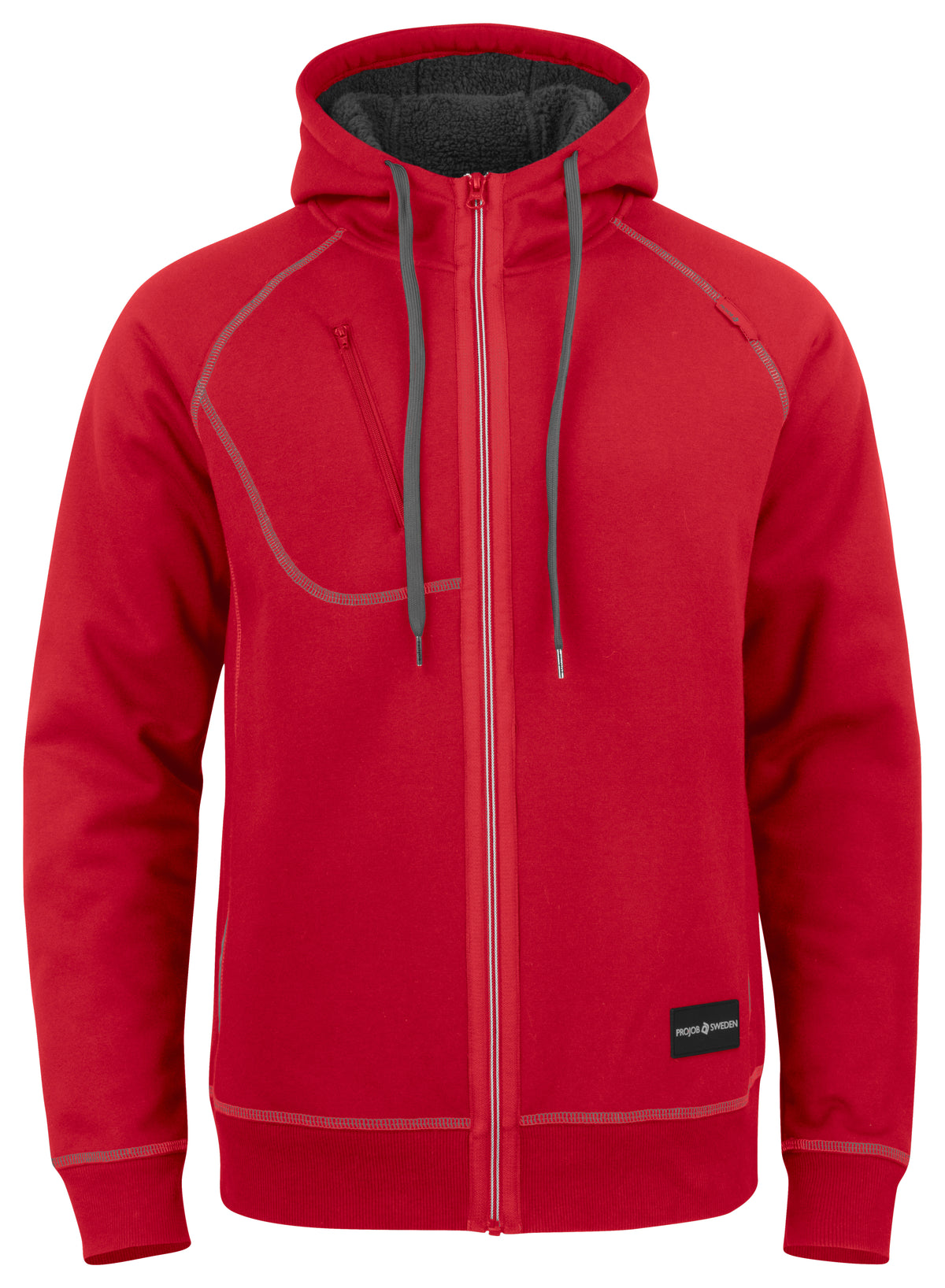 Kapuzenjacke 2130 – Rot