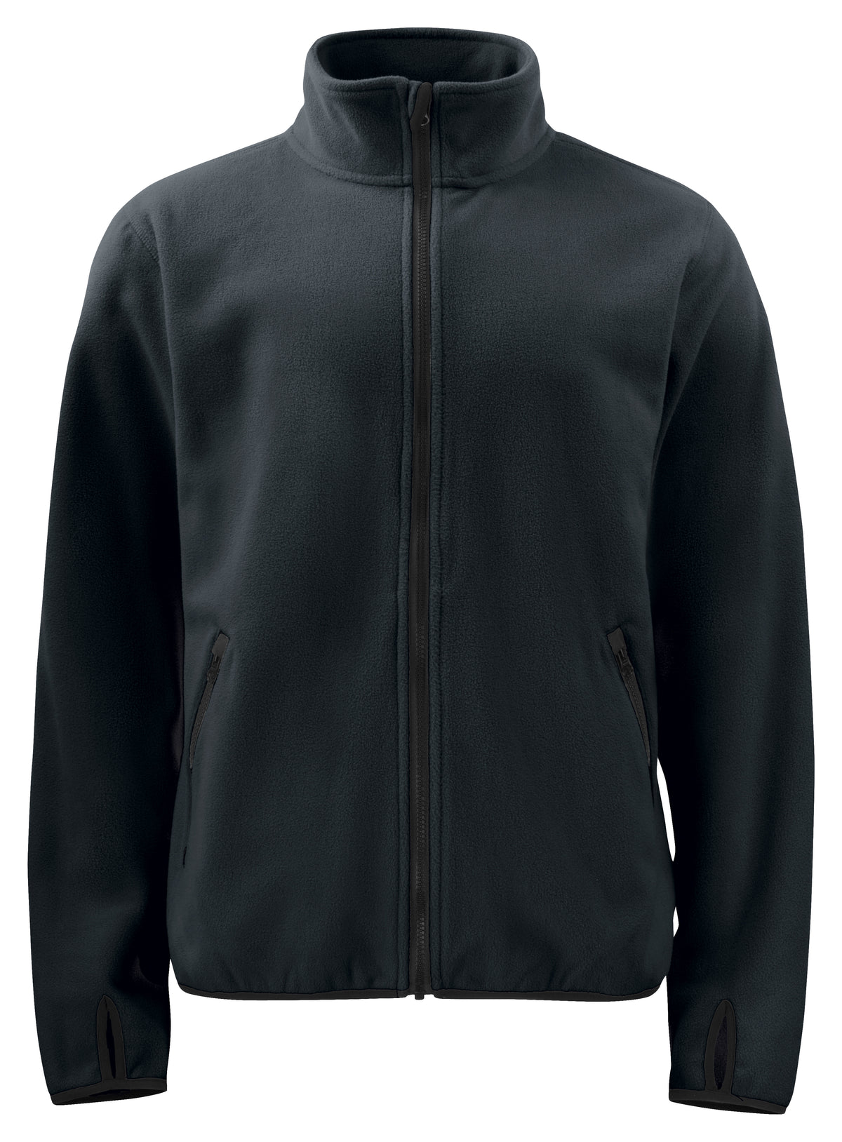 Fleece Jacke 2327 – Schwarz