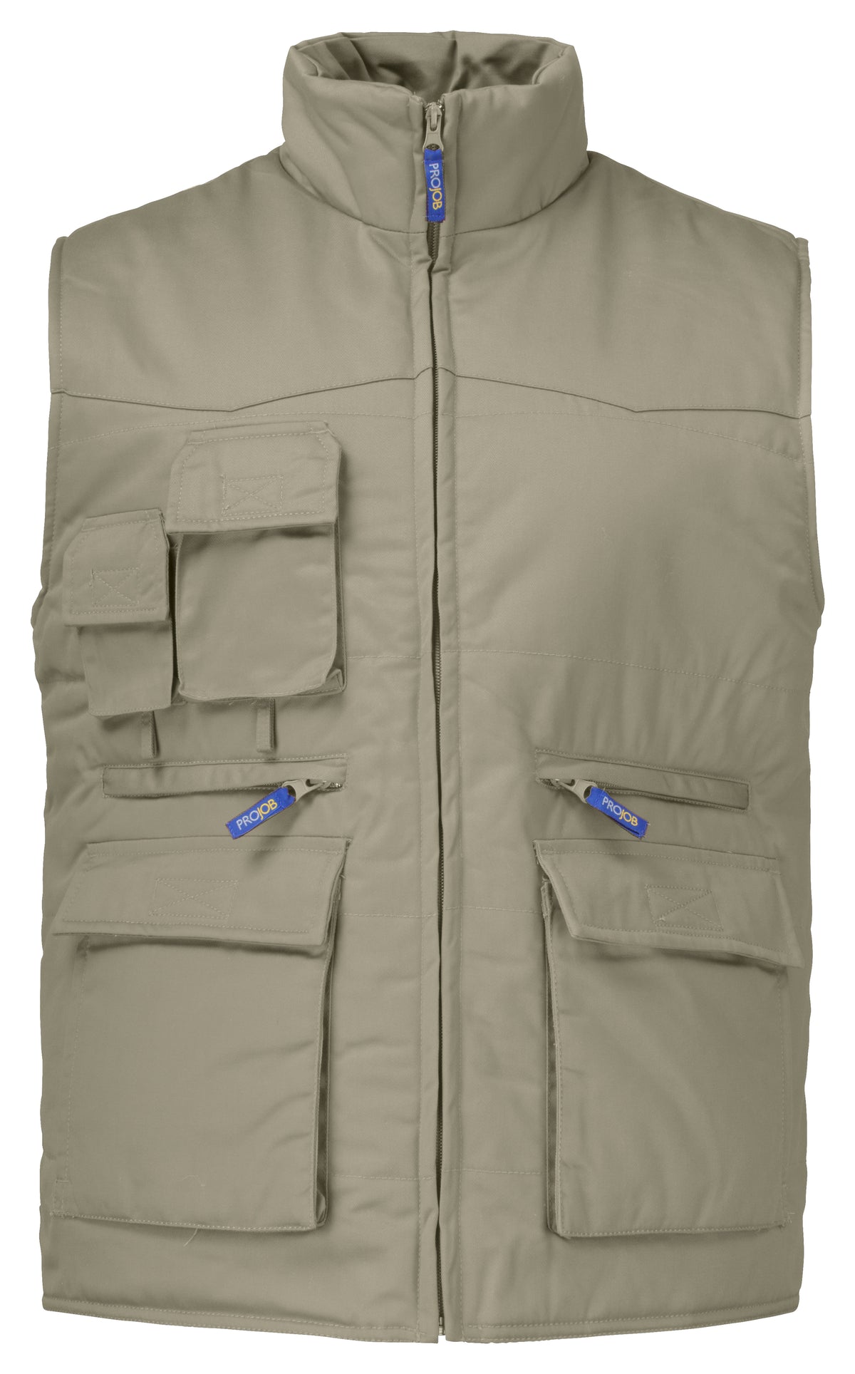 Gefütterte Weste 2805 – Khaki