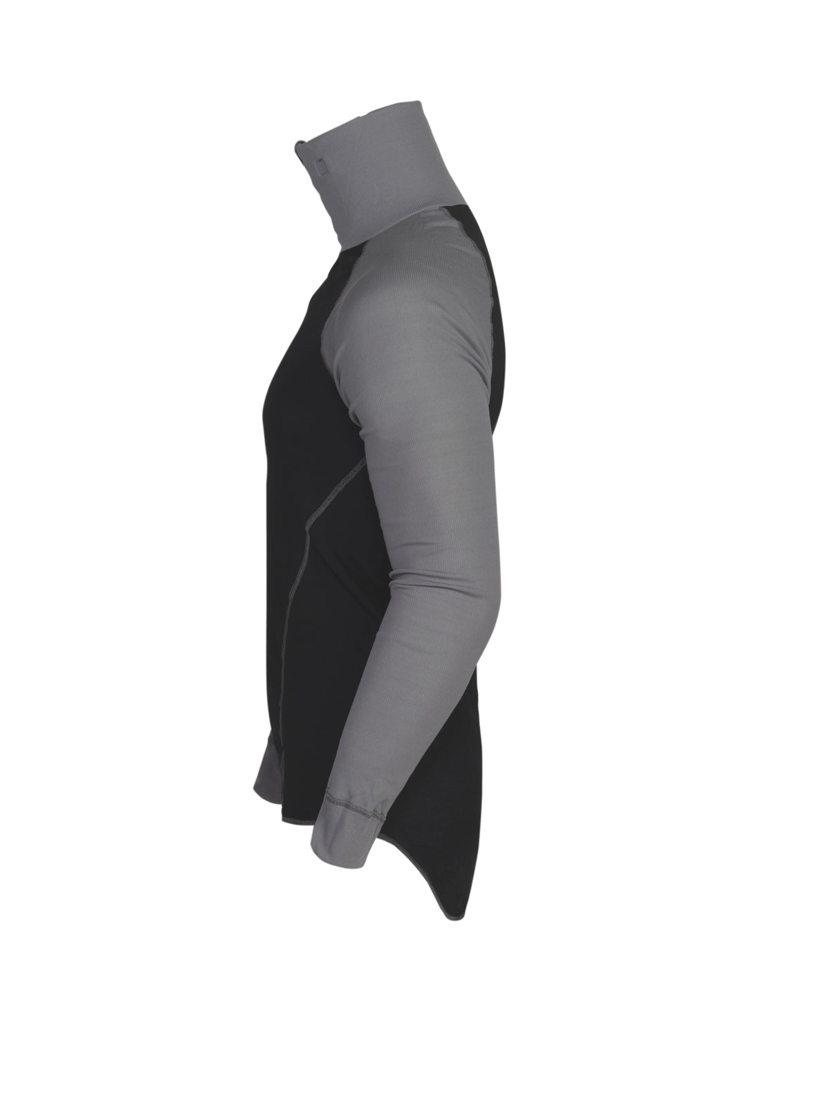 Unterhemd mit Polokragen 3103 – Schwarz
