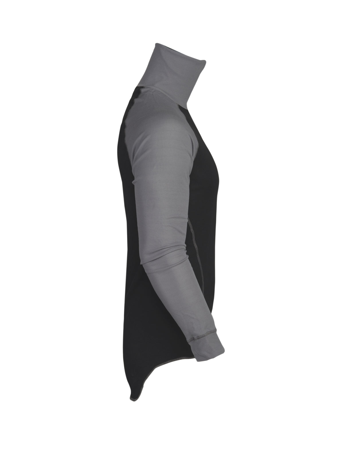 Unterhemd mit Polokragen 3103 – Schwarz