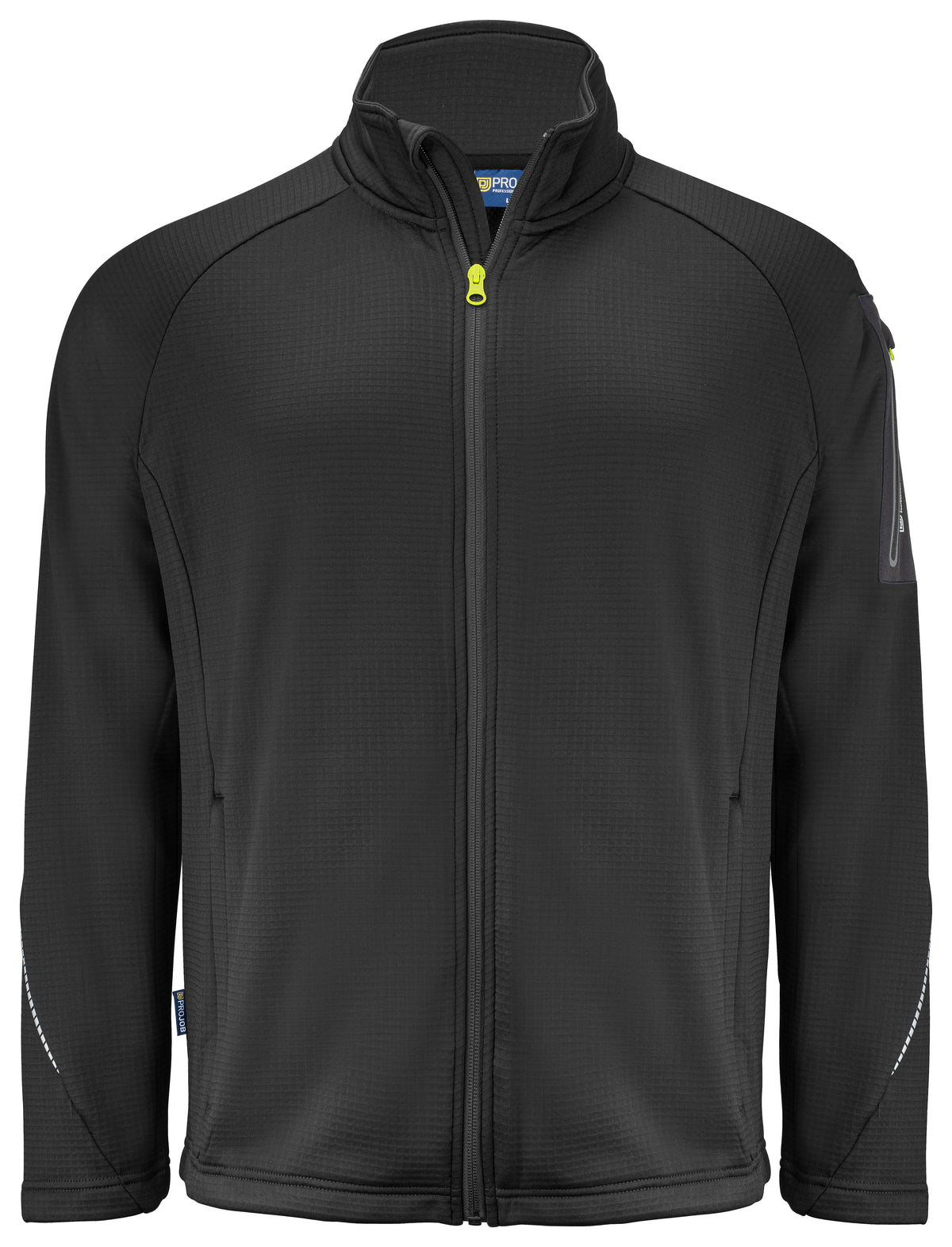 Microfleece-Jacke 3319 – Schwarz