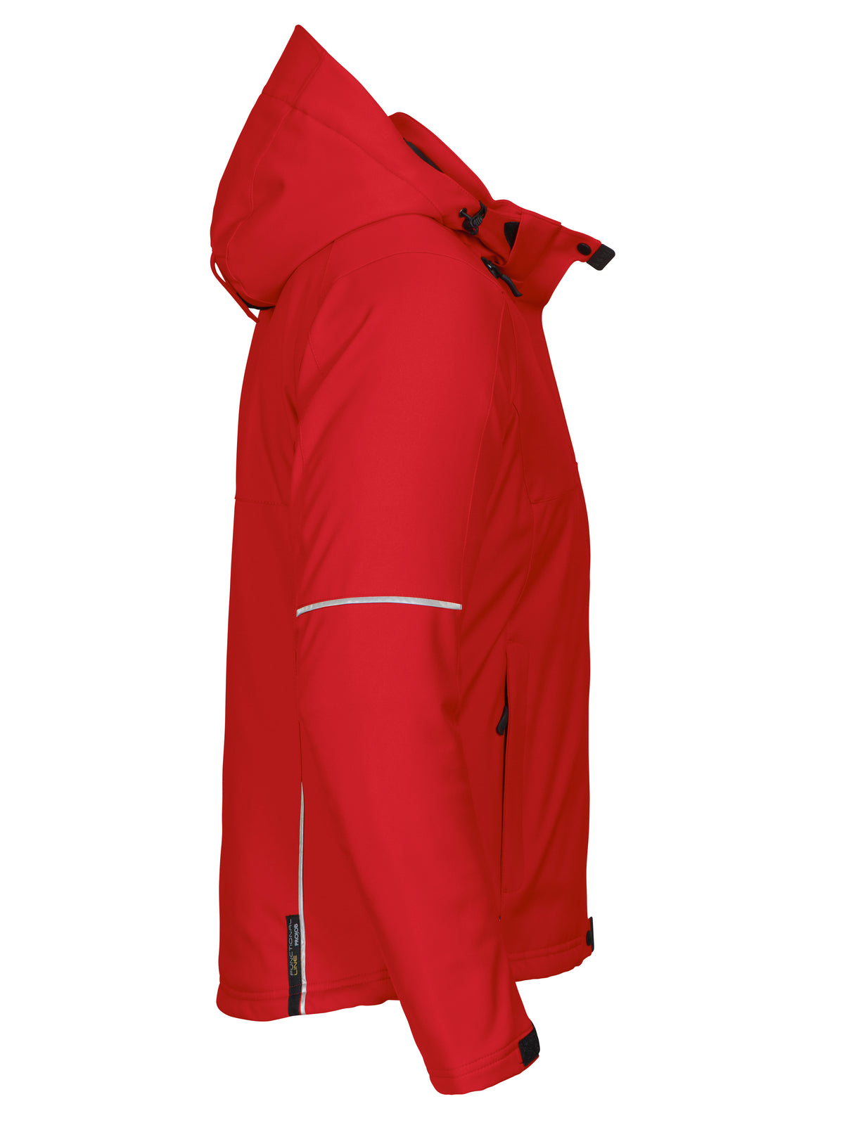 Gefütterte Damen Funktionsjacke 3413 – Rot