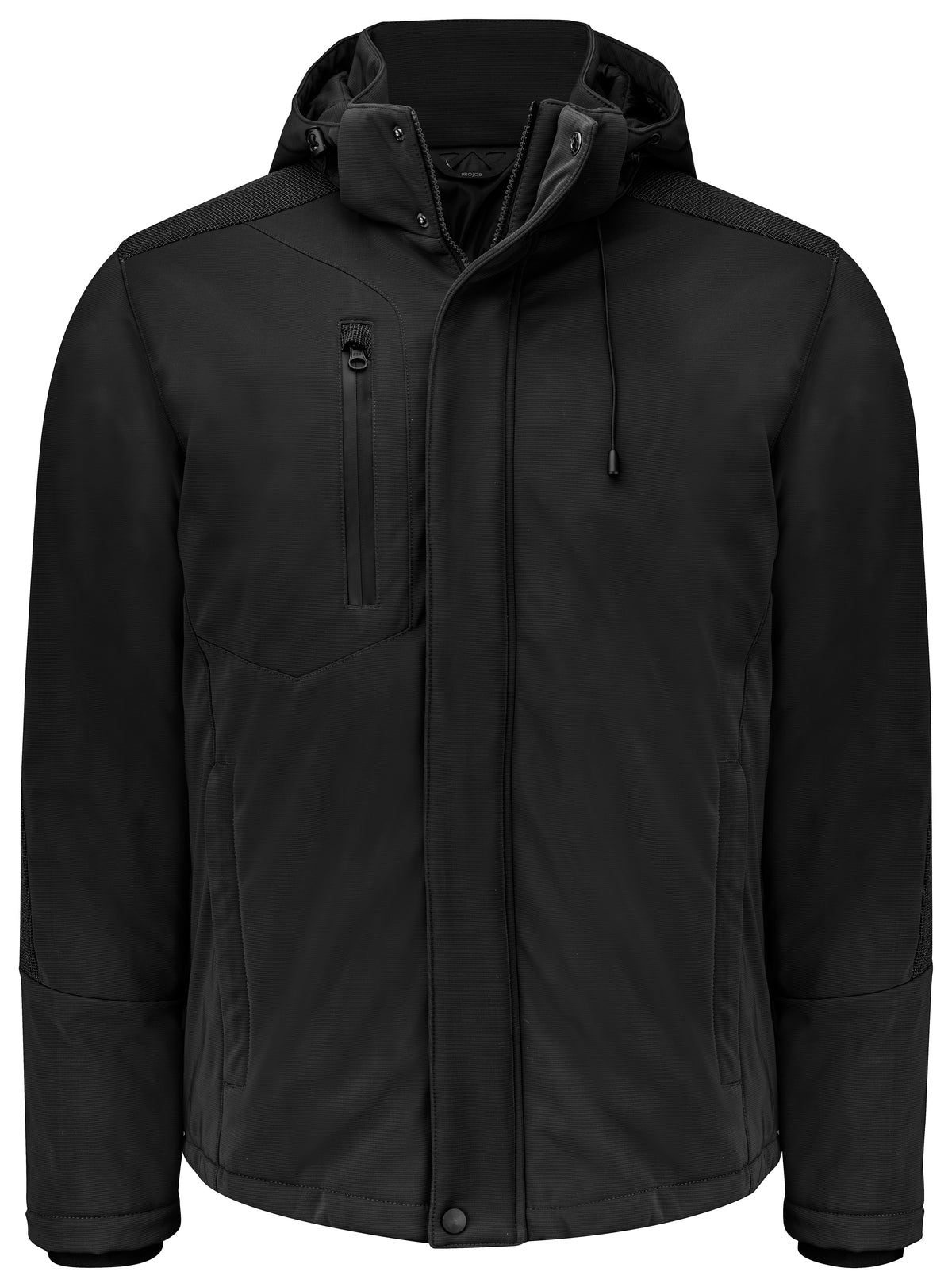 Gefütterte Funktionsjacke 3417 – Schwarz