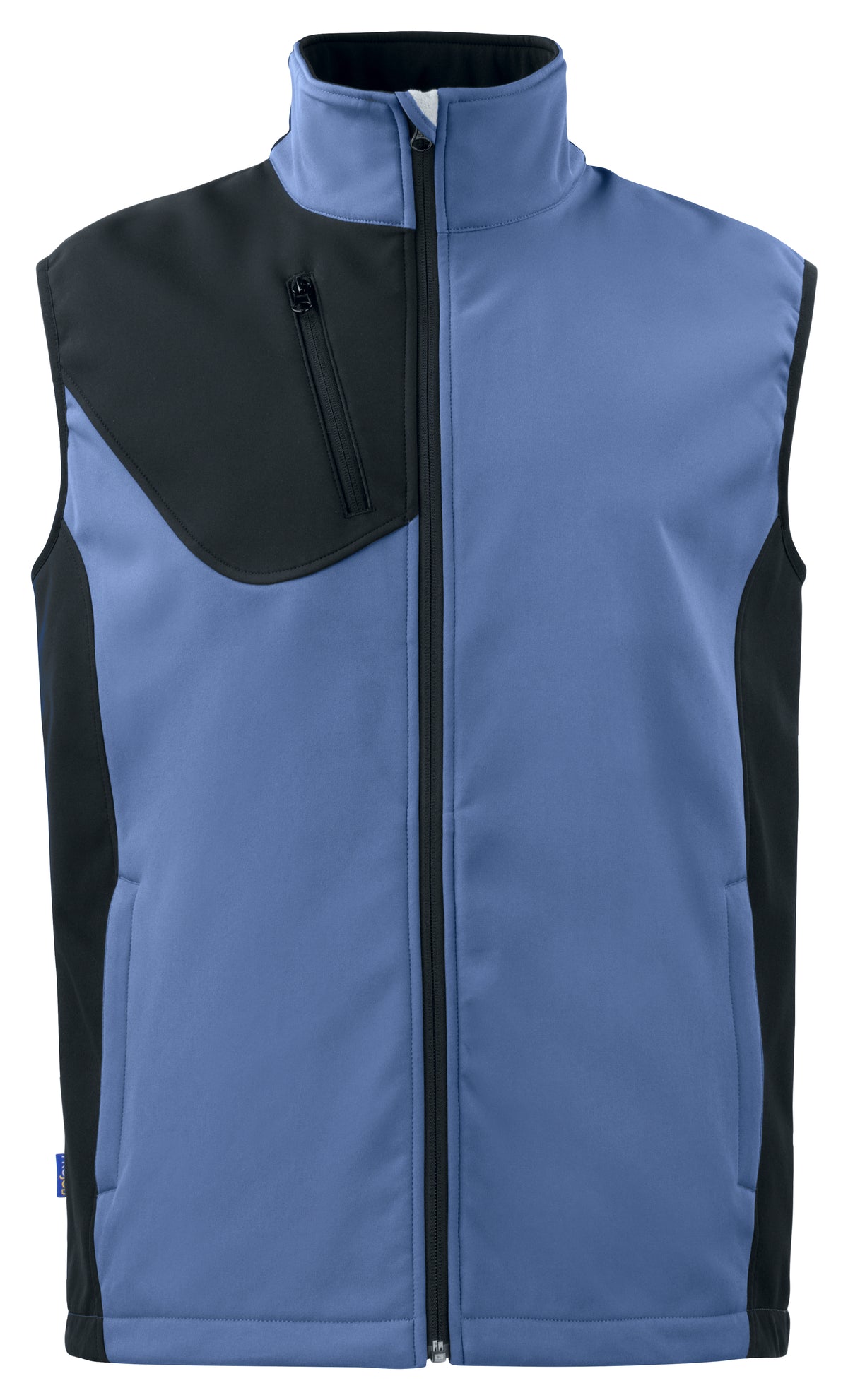 Softshell Weste 3702 – Hellblau