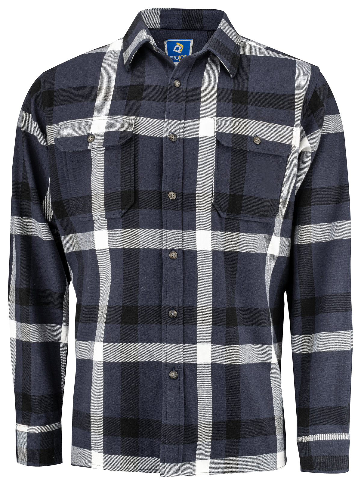 Flanellhemd 5212 – Marine/Kariert