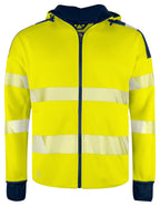 Kapuzenjacke EN ISO 20471 Klasse 3/2 6110 – Gelb/Marine