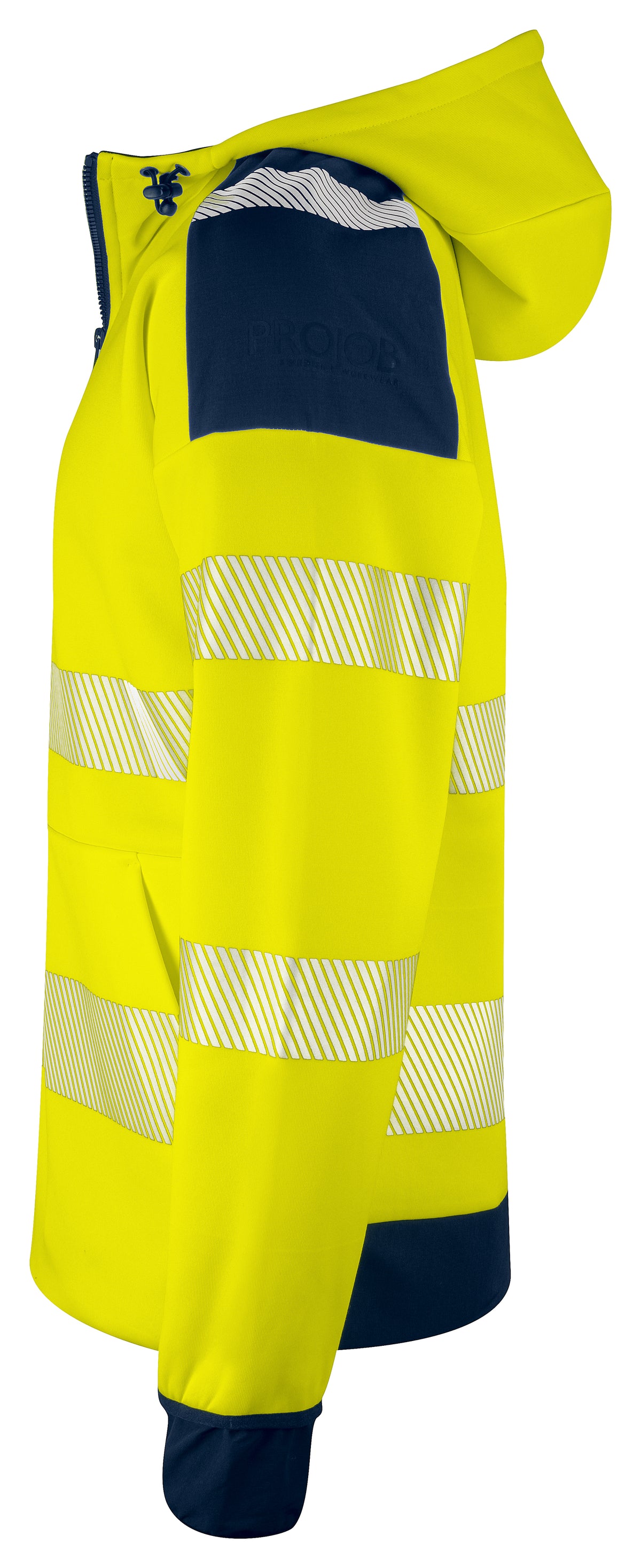Kapuzenjacke EN ISO 20471 Klasse 3/2 6110 – Gelb/Marine