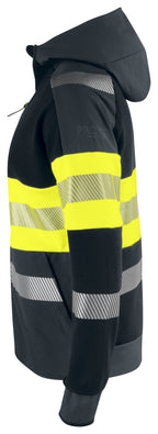 Kapuzenjacke EN ISO 20471 Klasse 1 6122 – Gelb/Schwarz
