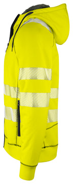 Kapuzenjacke EN ISO 20471 Klasse 3/2 6130 – Gelb/Schwarz