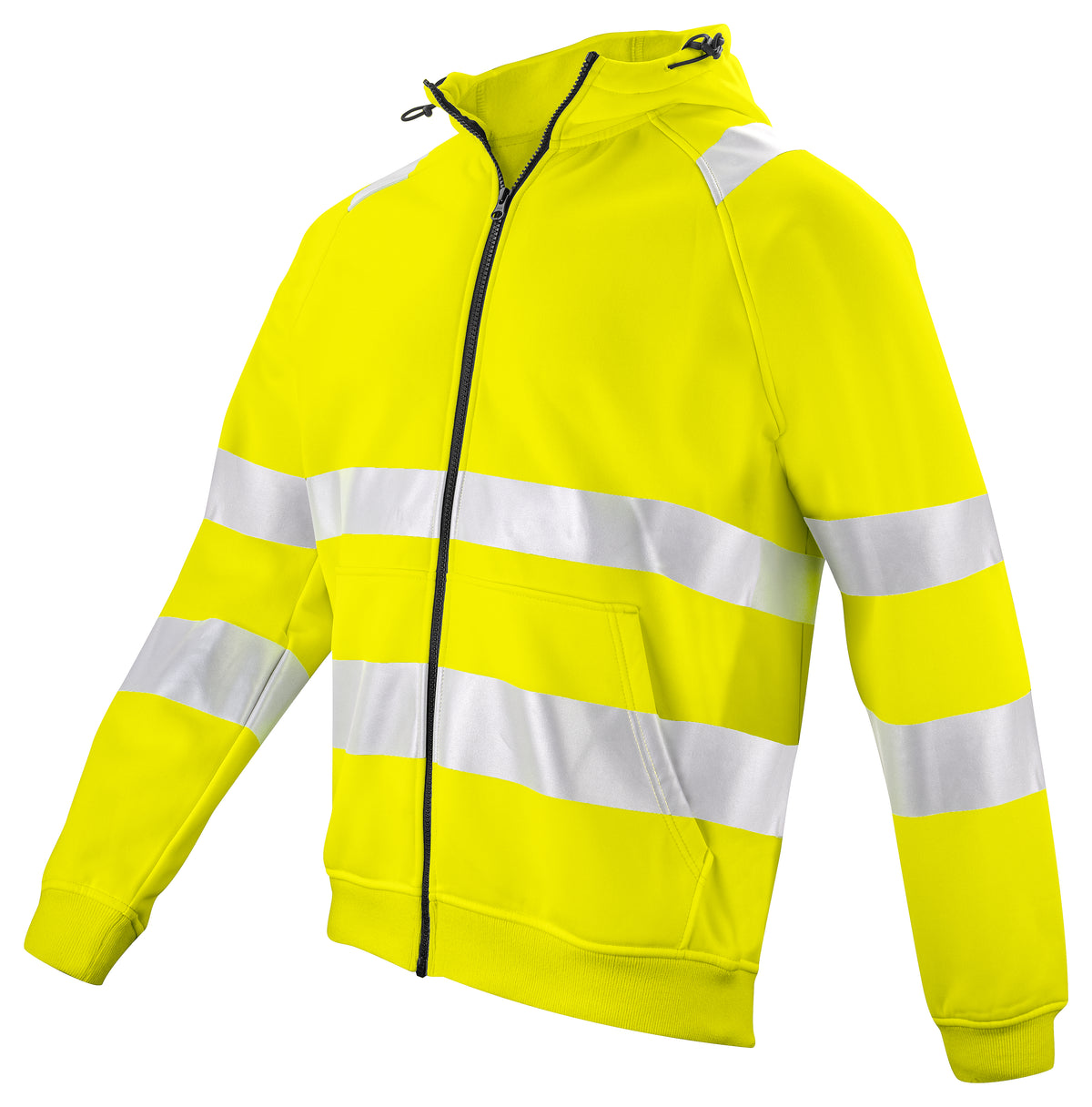Kapuzenjacke EN ISO 20471 Class 3/2 6132 – Gelb/Schwarz