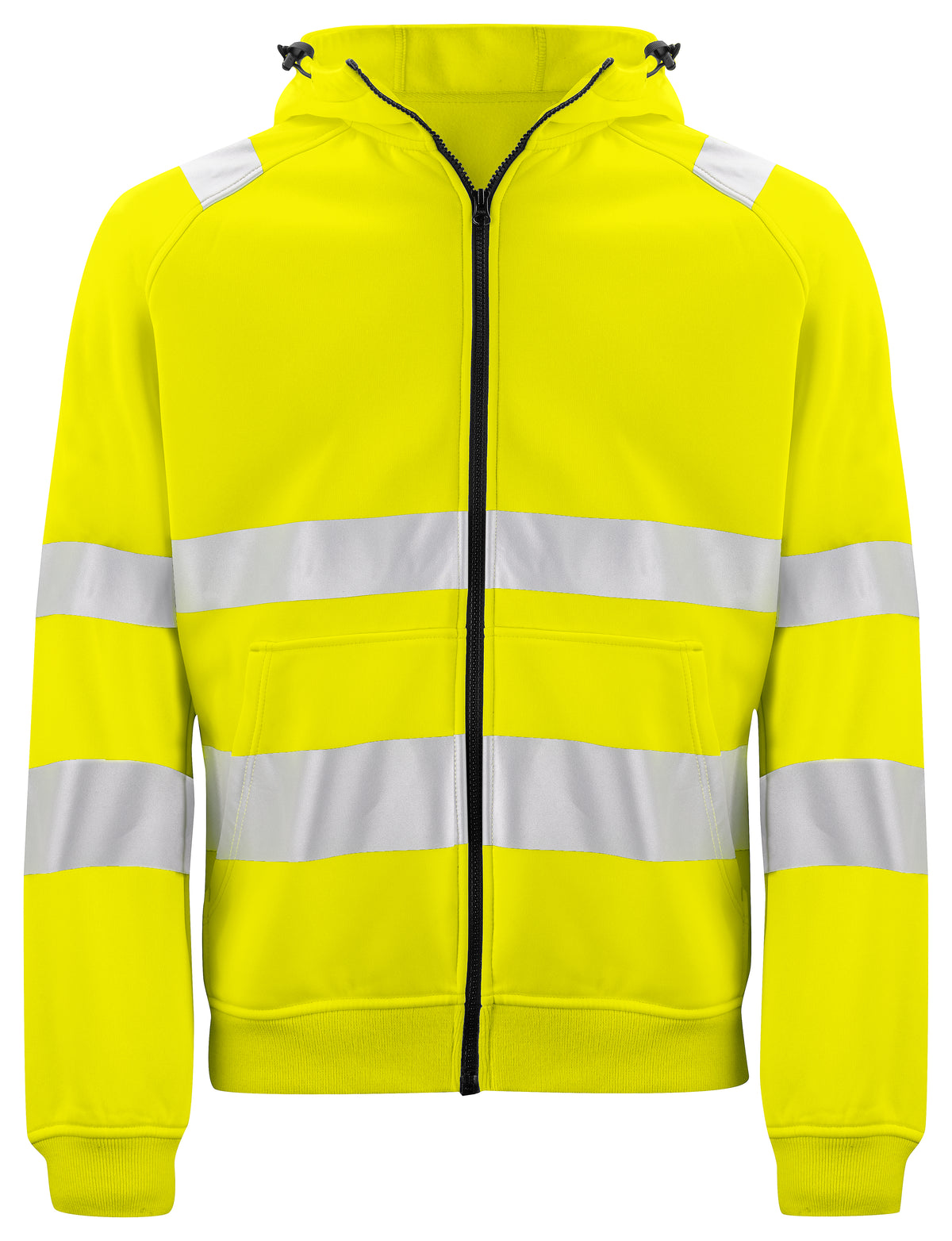 Kapuzenjacke EN ISO 20471 Class 3/2 6132 – Gelb/Schwarz