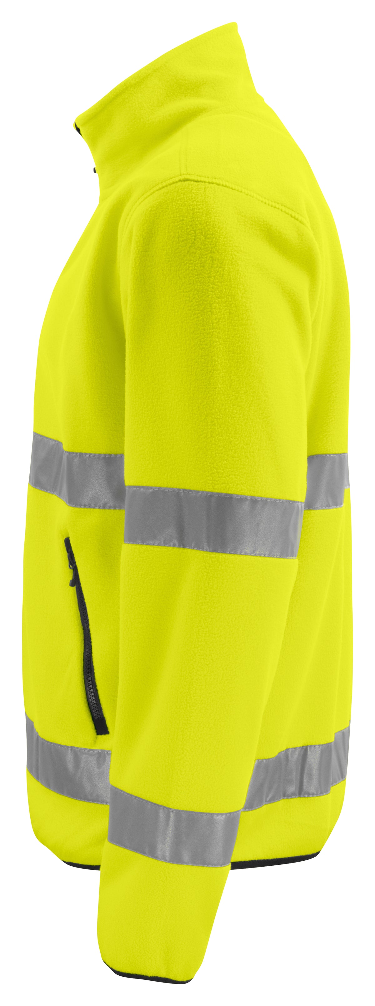 Fleece Jacke EN ISO 20471 Klasse 3 6327 – Gelb/Schwarz