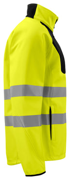 Softshell Jacke EN ISO 20471 Klasse 3/2 6432 – Gelb/Schwarz