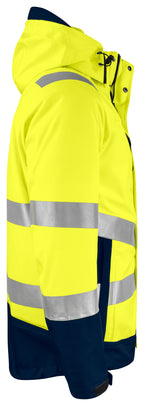 3-IN-1 Funktionsjacke EN ISO 20471 Klasse 3/2 6445 – Gelb/Marine