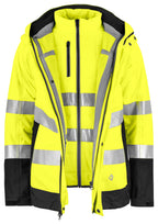 3-IN-1 Funktionsjacke EN ISO 20471 Klasse 3/2 6445 – Gelb/Marine